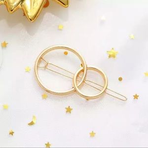 3/$30 Double Circle Hair Clip